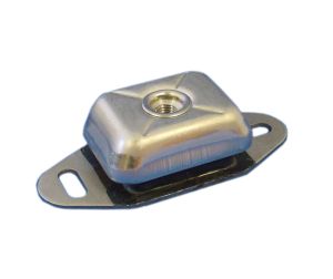 Stainless Steel Marine Engine Mount type 1609 - 65 shore - M16 - max. 200 kg